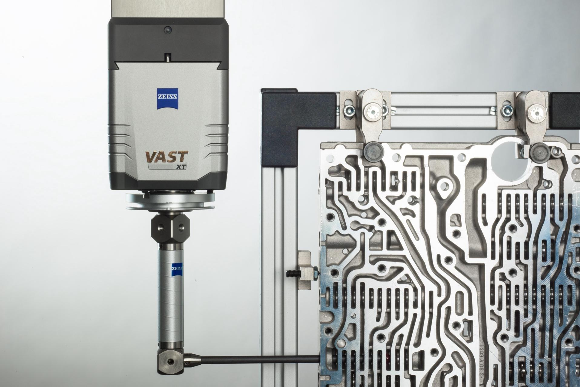 VAST XT gold로 액티브 스캐닝 중