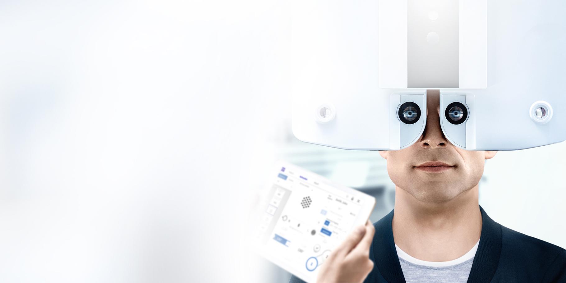 자이스 자각식 굴절검사 기기는 굴절검사 과정에서 안경원과 고객의 귀중한 시간을 절약해주며 심각한 편차 위험을 줄여줍니다.