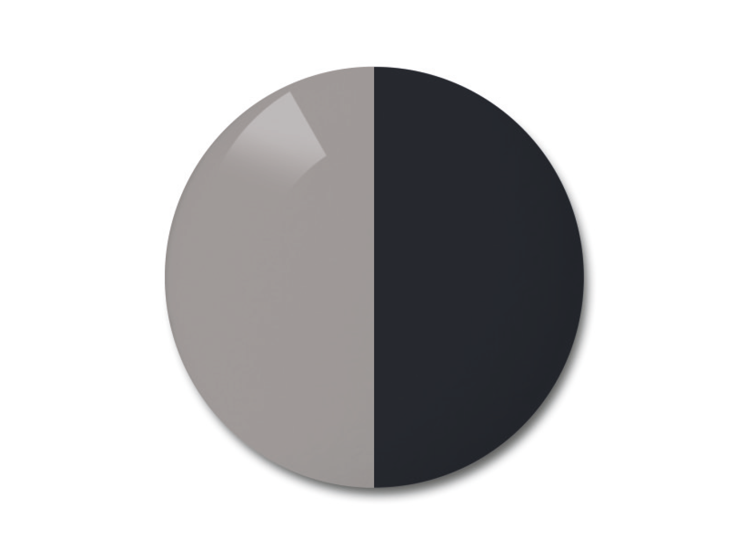 자이스 어댑티브선 변색 렌즈 중 단색 그레이 색상을 보여주는 이미지